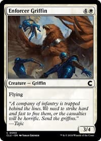 Enforcer Griffin - Ravnica: Clue Edition - Magic: The Gathering card