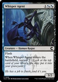 Whisper Agent - Ravnica: Clue Edition - Magic: The Gathering card