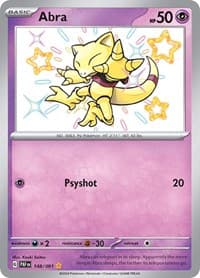 Abra - SV: Paldean Fates - Pokemon card