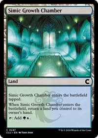 Simic Growth Chamber - Ravnica: Clue Edition - Magic: The Gathering card