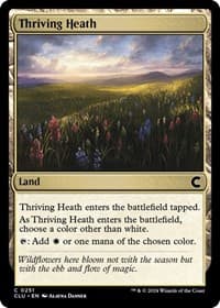 Thriving Heath - Ravnica: Clue Edition - Magic: The Gathering card