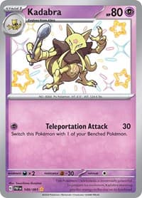 Kadabra - SV: Paldean Fates - Pokemon card