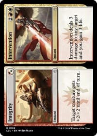Integrity // Intervention - Ravnica: Clue Edition - Magic: The Gathering card