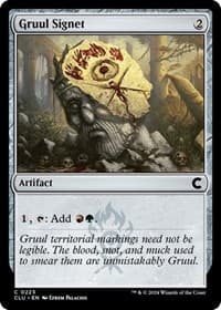 Gruul Signet - Ravnica: Clue Edition - Magic: The Gathering card