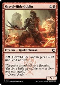 Gravel-Hide Goblin - Ravnica: Clue Edition - Magic: The Gathering card