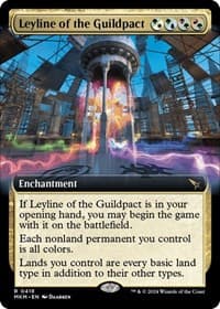 Leyline of the Guildpact (Extended Art) - Murders at Karlov Manor - Magic: The Gathering card