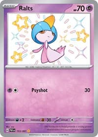 Ralts - SV: Paldean Fates - Pokemon card