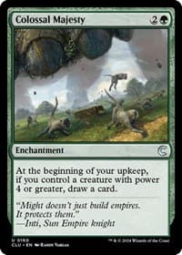 Colossal Majesty - Ravnica: Clue Edition - Magic: The Gathering card