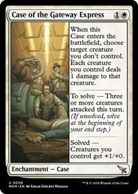 Case of the Gateway Express - Murders at Karlov Manor - Magic: The Gathering card