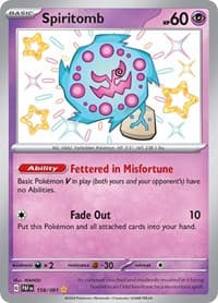 Spiritomb - SV: Paldean Fates - Pokemon card