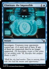 Eliminate the Impossible - Murders at Karlov Manor - Magic: The Gathering card