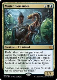 Master Biomancer - Ravnica: Clue Edition - Magic: The Gathering card