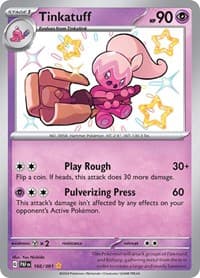 Tinkatuff - SV: Paldean Fates - Pokemon card