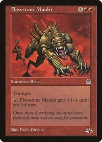 Flowstone Mauler - Stronghold - Magic: The Gathering card