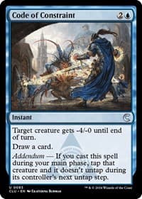 Code of Constraint - Ravnica: Clue Edition - Magic: The Gathering card