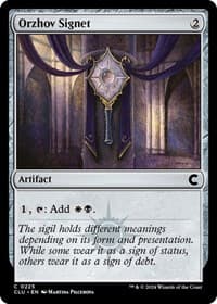 Orzhov Signet - Ravnica: Clue Edition - Magic: The Gathering card
