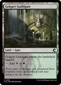 Golgari Guildgate - Ravnica: Clue Edition - Magic: The Gathering card