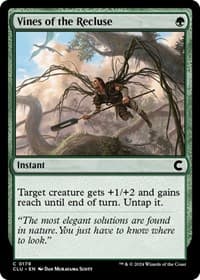 Vines of the Recluse - Ravnica: Clue Edition - Magic: The Gathering card