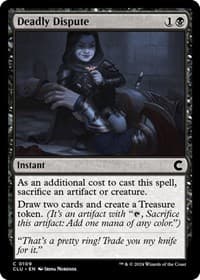 Deadly Dispute - Ravnica: Clue Edition - Magic: The Gathering card