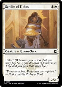 Syndic of Tithes - Ravnica: Clue Edition - Magic: The Gathering card