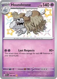 Houndstone - SV: Paldean Fates - Pokemon card
