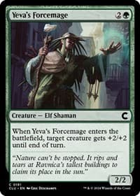 Yeva's Forcemage - Ravnica: Clue Edition - Magic: The Gathering card