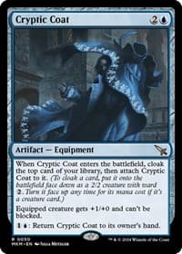 Cryptic Coat - Murders at Karlov Manor - Magic: The Gathering card