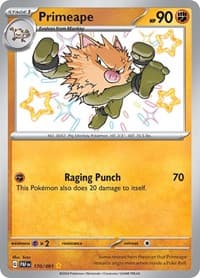 Primeape - SV: Paldean Fates - Pokemon card