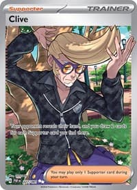 Clive - SV: Paldean Fates - Pokemon card
