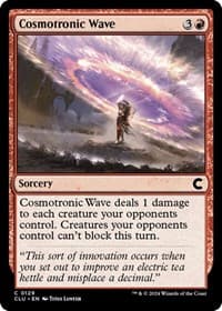Cosmotronic Wave - Ravnica: Clue Edition - Magic: The Gathering card