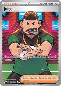 Judge - SV: Paldean Fates - Pokemon card