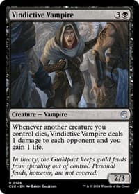Vindictive Vampire - Ravnica: Clue Edition - Magic: The Gathering card