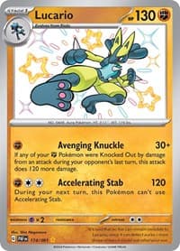 Lucario - SV: Paldean Fates - Pokemon card