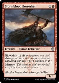 Stormblood Berserker - Ravnica: Clue Edition - Magic: The Gathering card