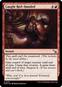 Caught Red-Handed - Murders at Karlov Manor - Magic: The Gathering card