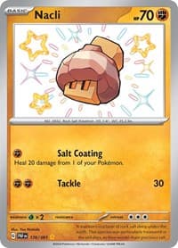 Nacli - SV: Paldean Fates - Pokemon card