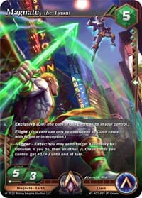 Magnate, the Tyrant - The Awakening (Kickstarter) - Alpha Clash card