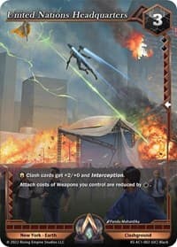 United Nations Headquarters - The Awakening (Kickstarter) - Alpha Clash card