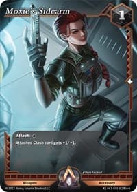 Moxie's Sidearm - The Awakening (Kickstarter) - Alpha Clash card