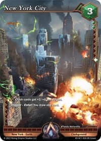 New York City - The Awakening (Kickstarter) - Alpha Clash card