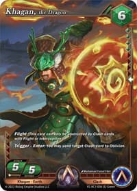 Khagan, the Dragon - The Awakening (Kickstarter) - Alpha Clash card