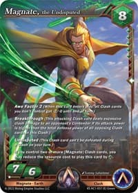Magnate, the Undisputed - The Awakening (Kickstarter) - Alpha Clash card