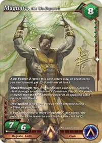 Magnate, the Undisputed (Iconic Rare) - The Awakening (Kickstarter) - Alpha Clash card