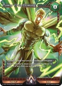 Power Overflowing - The Awakening (Kickstarter) - Alpha Clash card