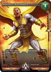 Sinister Assistance - The Awakening (Kickstarter) - Alpha Clash card