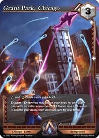 Grant Park, Chicago - The Awakening (Kickstarter) - Alpha Clash card