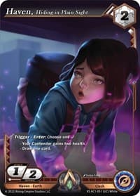 Haven, Hiding in Plain Sight - The Awakening (Kickstarter) - Alpha Clash card