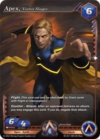 Apex, Vortex Slinger - The Awakening (Kickstarter) - Alpha Clash card