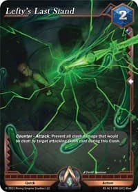 Lefty's Last Stand - The Awakening (Kickstarter) - Alpha Clash card
