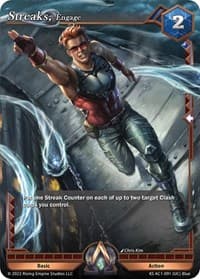Streaks, Engage - The Awakening (Kickstarter) - Alpha Clash card